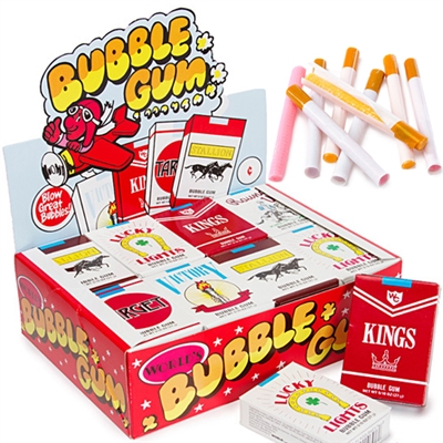 Bubble Gum Sticks Cigarettes